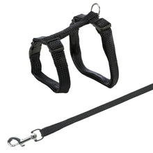 Cat Harness With Leash Nylon Adjustable 22 To 42 Cm Lead Colors