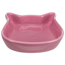 Trixie Cat Face Ceramic Bowl Stoneware Non Slip