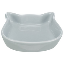 Trixie Cat Face Ceramic Bowl Stoneware Non Slip