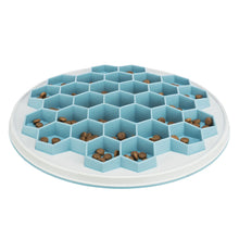 Hive Slow Feeding Plate 30cm Non Slip Blue Grey