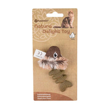 Natura Delight Fish Mix Cat Toy 9cm White Black Brown