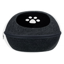 Liva Cuddly Cave Cat Bed 2 in 1 Plush Cushion