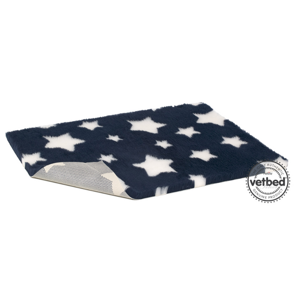 PetLife VetBed Non Slip Midnight Stars Fleece