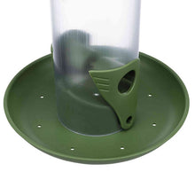 Wild Bird Seed Feeder With Plate 22cm Plastic