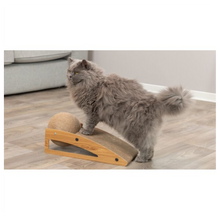 Trixie Scratching Ramp With Jute Ball Eco Friendly Cardboard Base